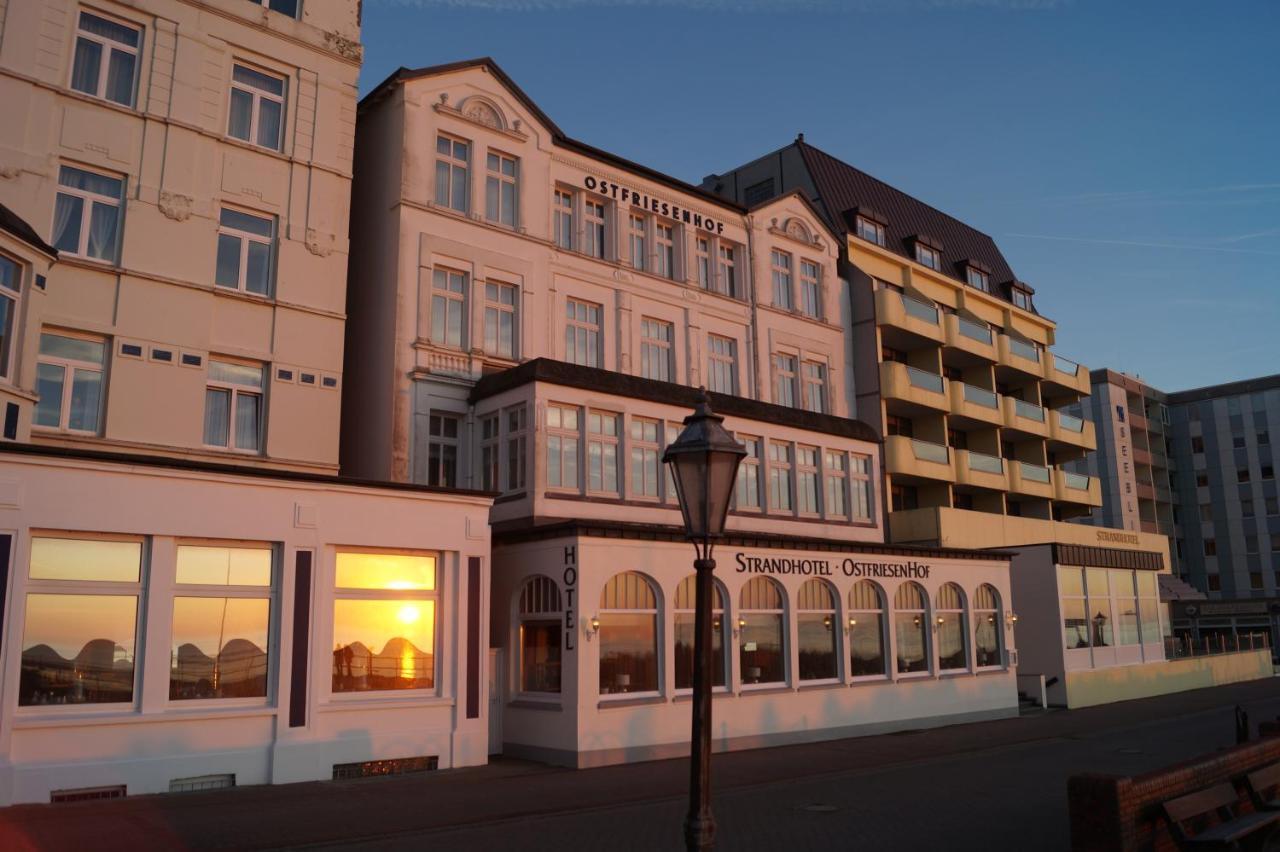Strandhotel Ostfriesenhof Borkum Exterior foto